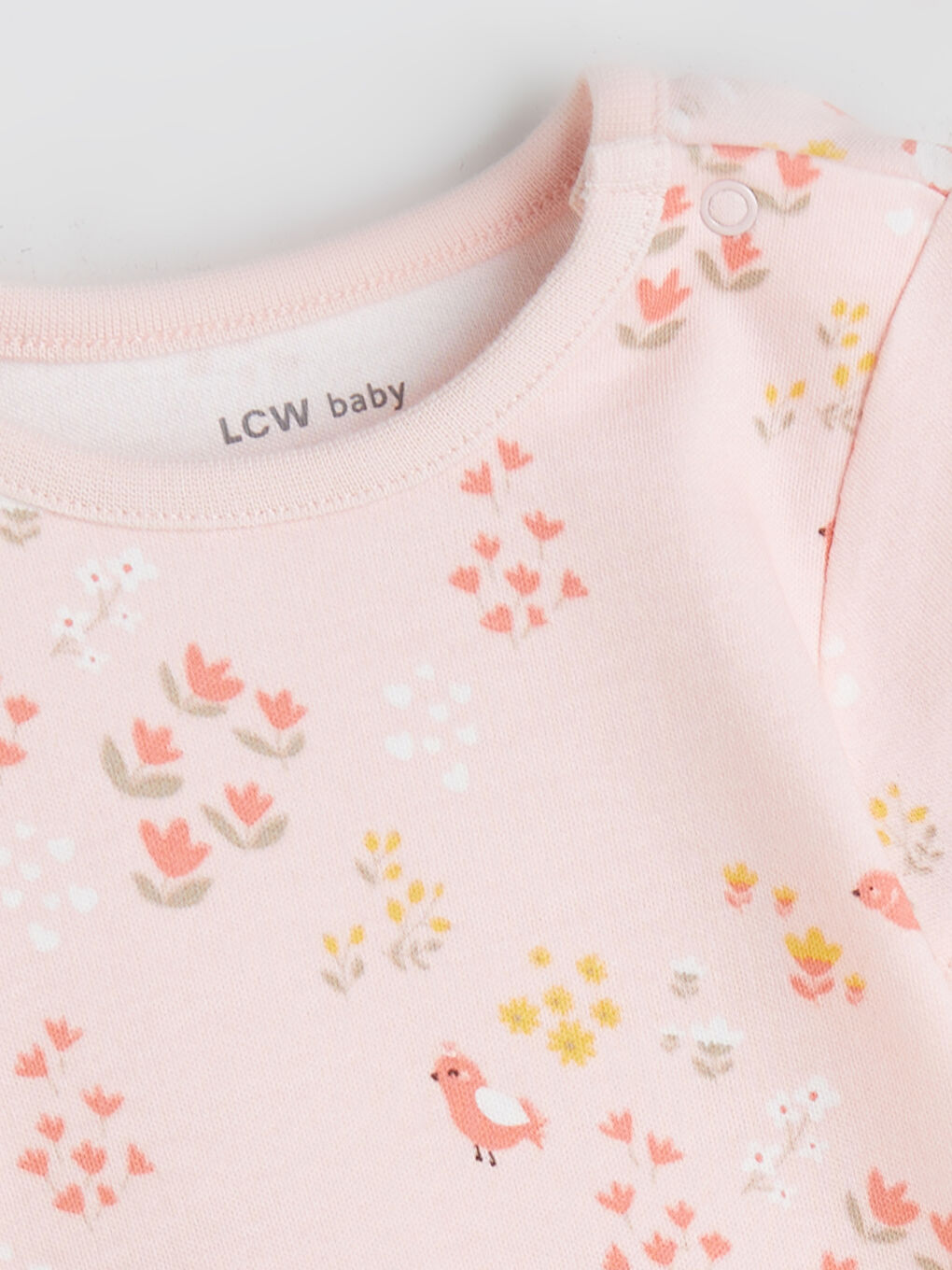 Sarı Bisiklet Yaka Kısa Kollu Kız Bebek Çıtçıtlı Body 3'lü-2