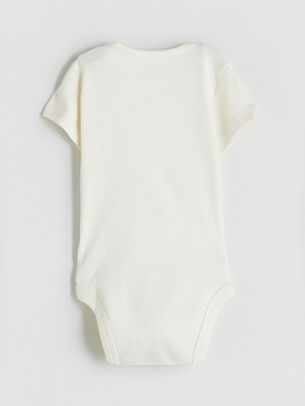 Sarı Bisiklet Yaka Kısa Kollu Kız Bebek Çıtçıtlı Body 3'lü-7