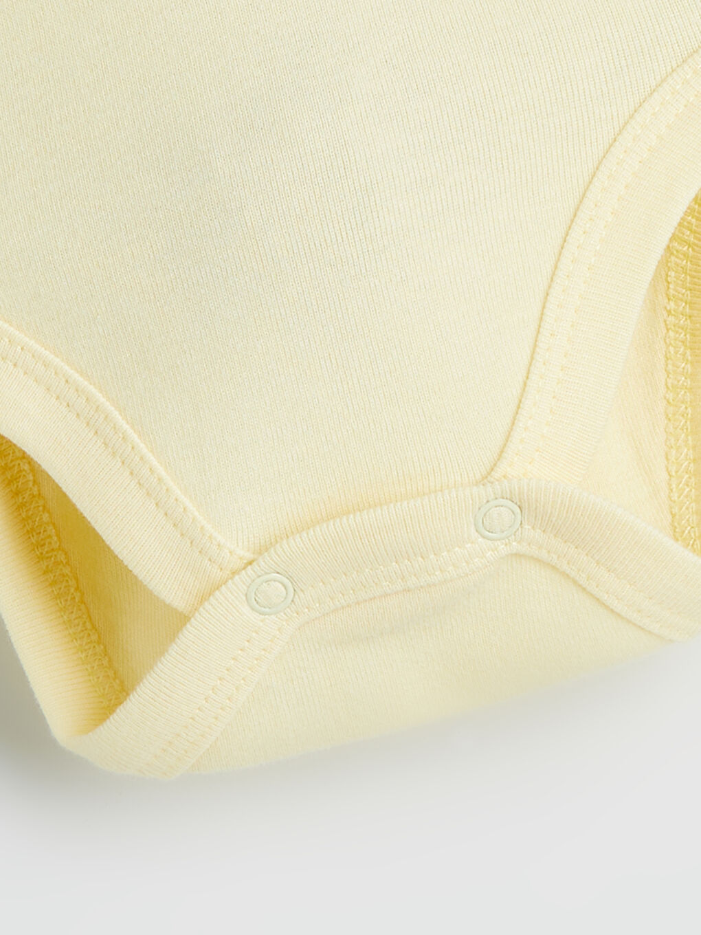 Sarı Bisiklet Yaka Kısa Kollu Kız Bebek Çıtçıtlı Body 3'lü-10