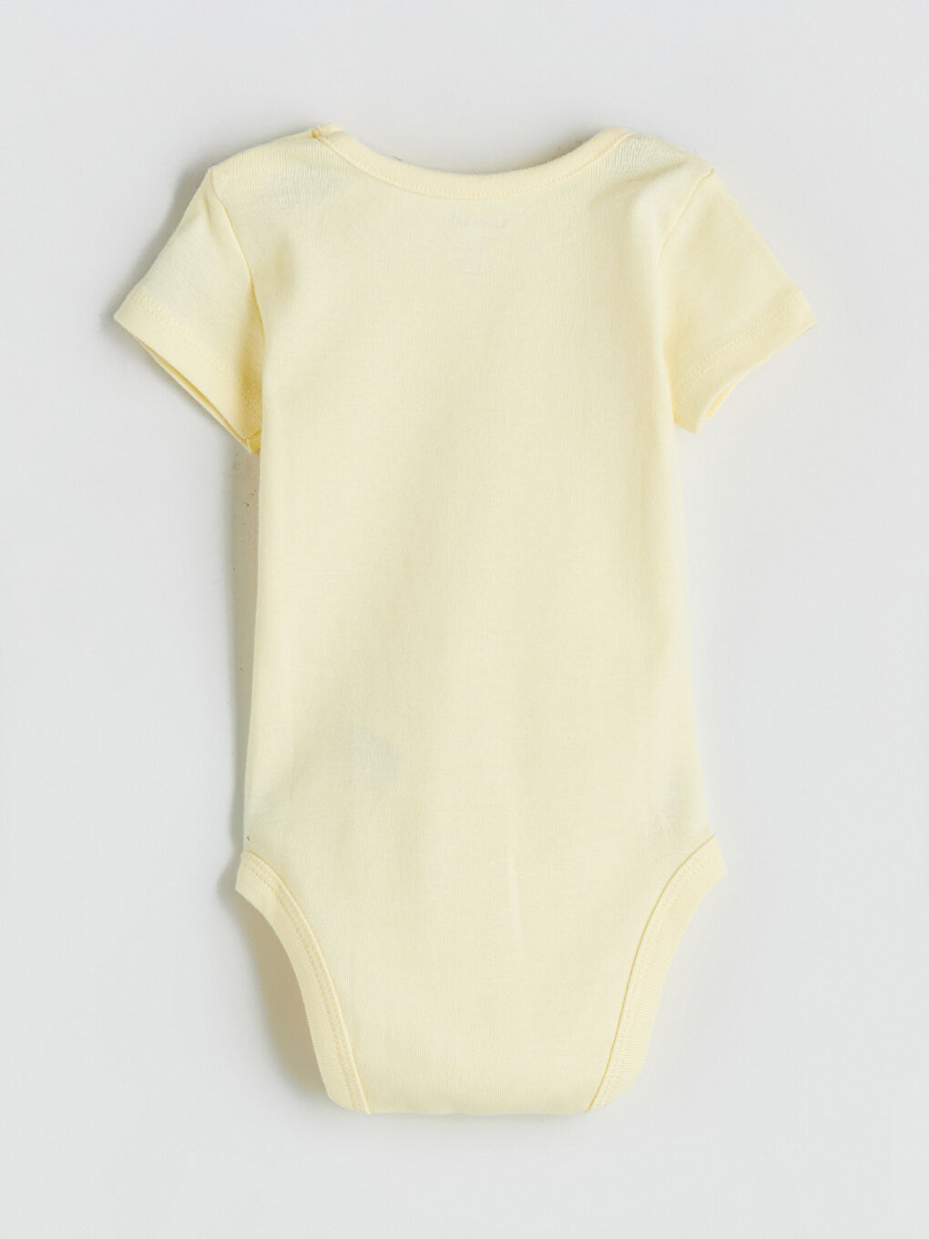 Sarı Bisiklet Yaka Kısa Kollu Kız Bebek Çıtçıtlı Body 3'lü-11