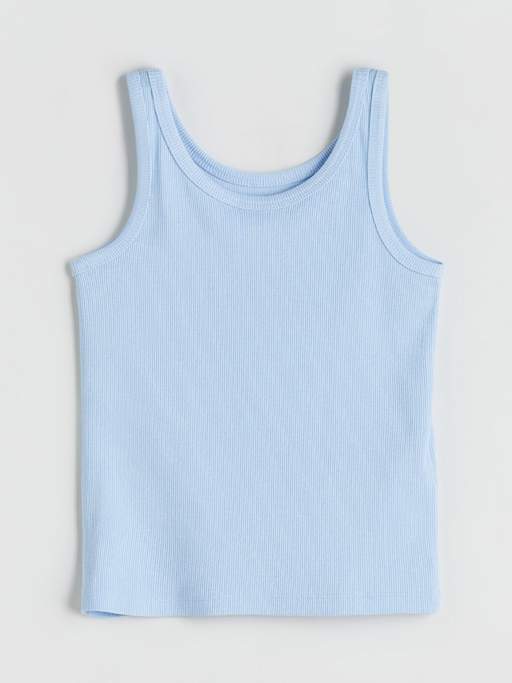 LCW Kids Crew Neck Basic Girls' Tank Top -S5SH46Z4-YTE