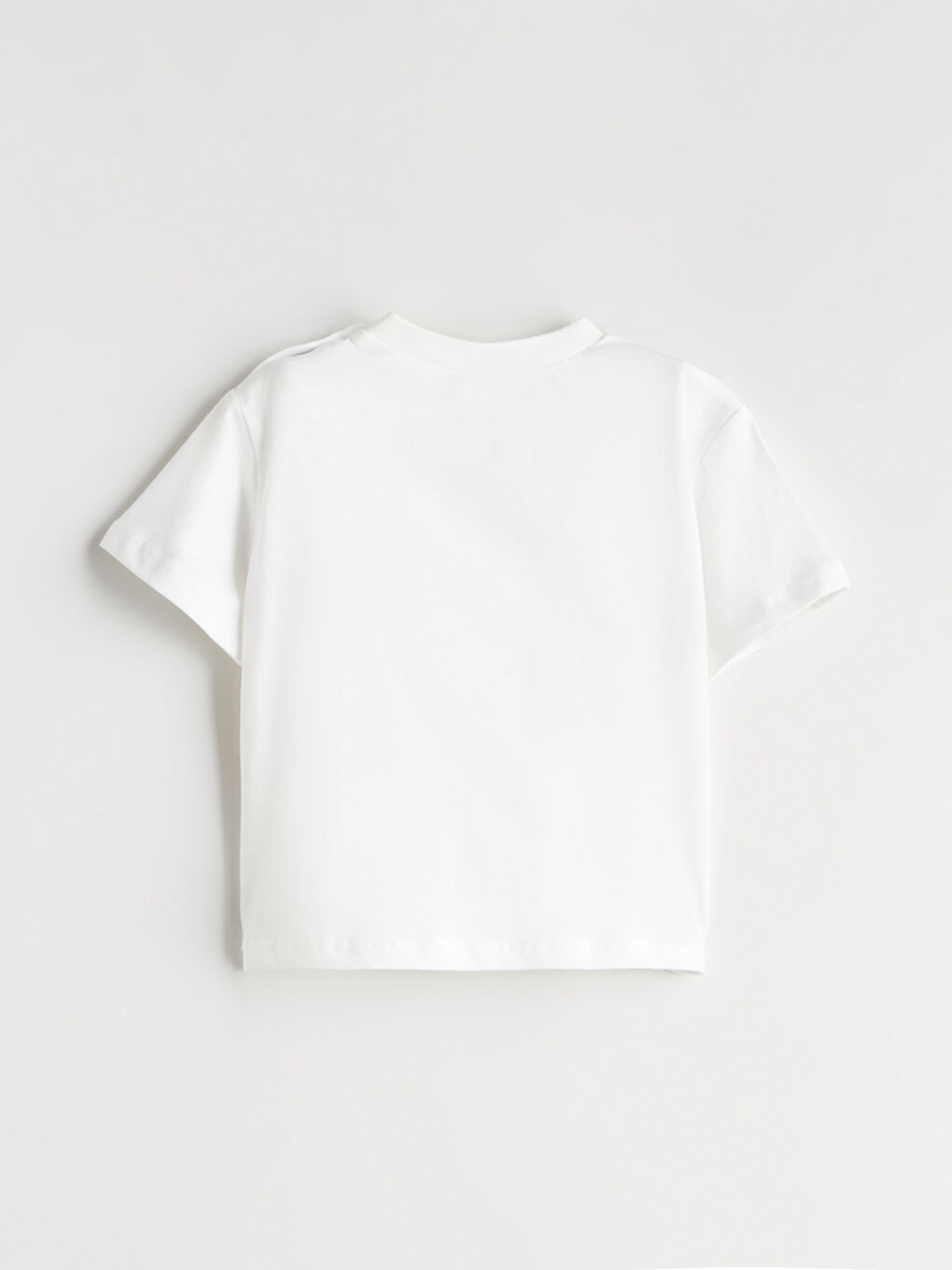 Ekru Bisiklet Yaka Erkek Bebek Tişört 2'li-6