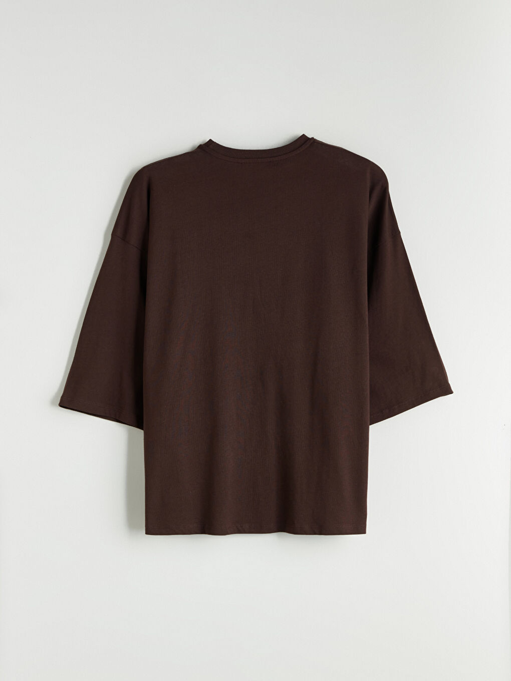 Kahverengi Bisiklet Yaka Kadın Tunik-5