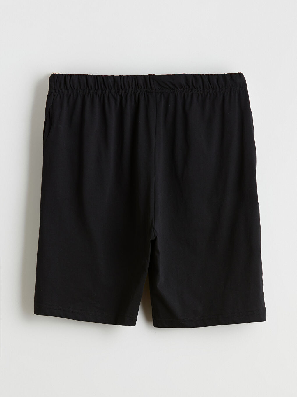 Antrasit Standart Kalıp Erkek Şortlu Pijama Takımı-8