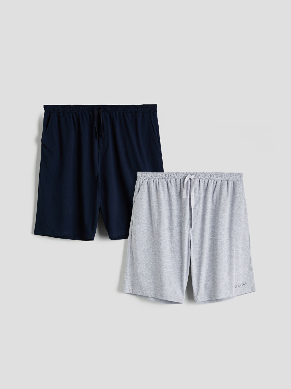 Комплект из 2-х Мужских Пижамных Шорт Слим Фит-7