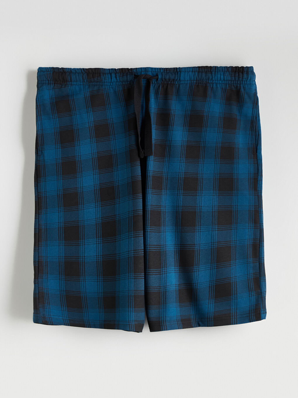 Petrol Standart Kalıp Erkek Şortlu Pijama Takımı-7