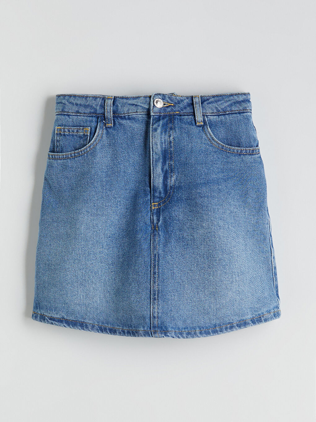 İndigo Basic Kız Çocuk Jean Şort Etek