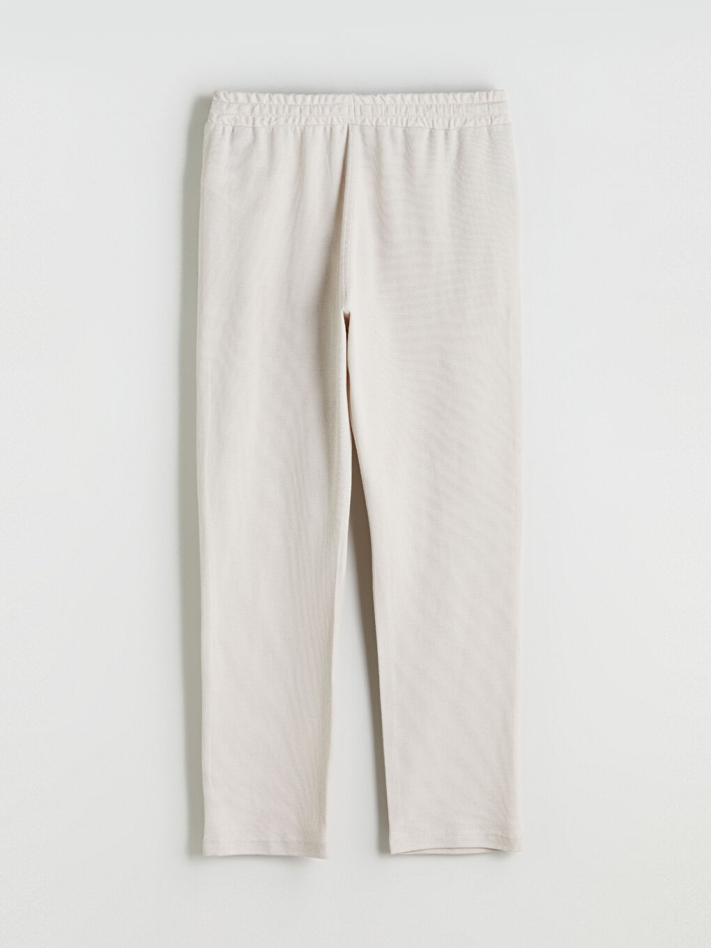 Bej Standart Kalıp Erkek Eşofman Altı-5