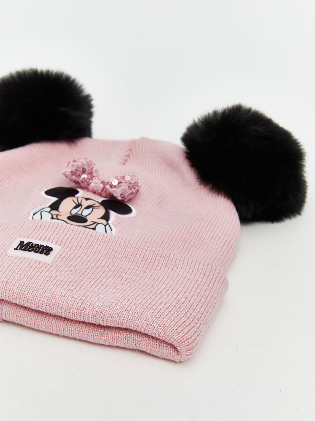Girl's Minnie Mouse Licensed Knitwear Beanie-2