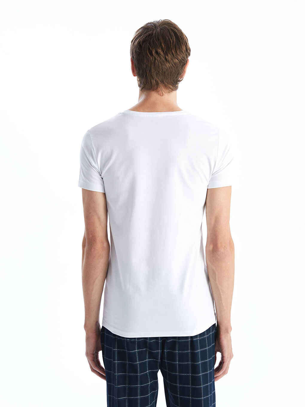 Crew Neck Jersey Men's Vest-3