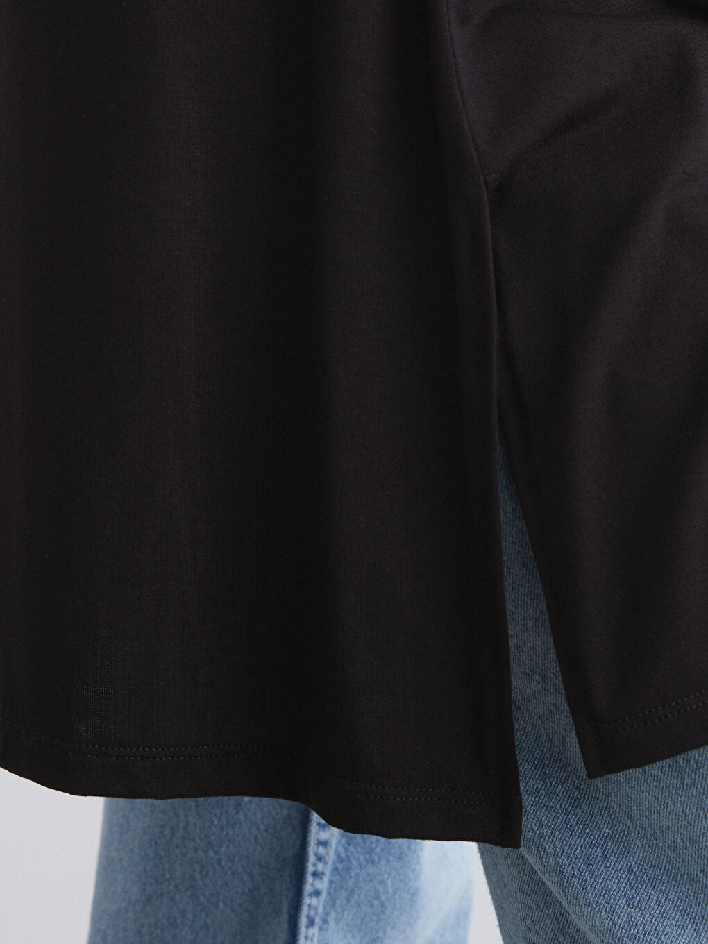 Siyah Şal Yaka Düz Uzun Kollu Kadın Hırka-4