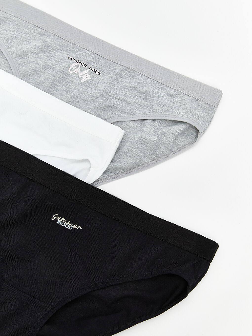 Chiloți Bikini Imprimați 3 Bucăți-2