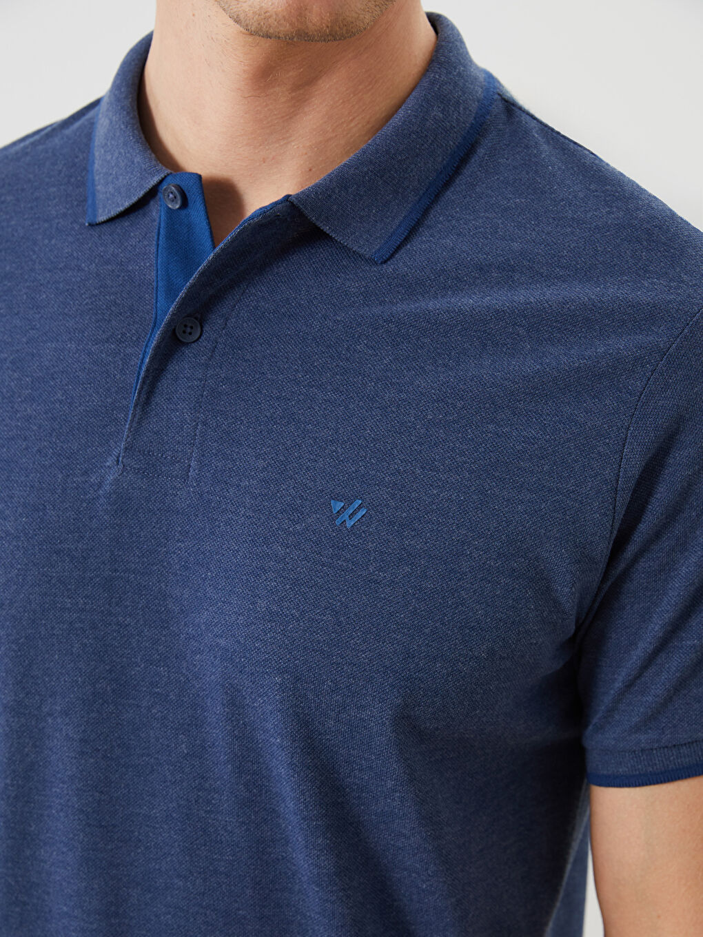 تي شيرت بياقة بولو كم قصير بيكيه للرجال LCWAIKIKI Classic-6