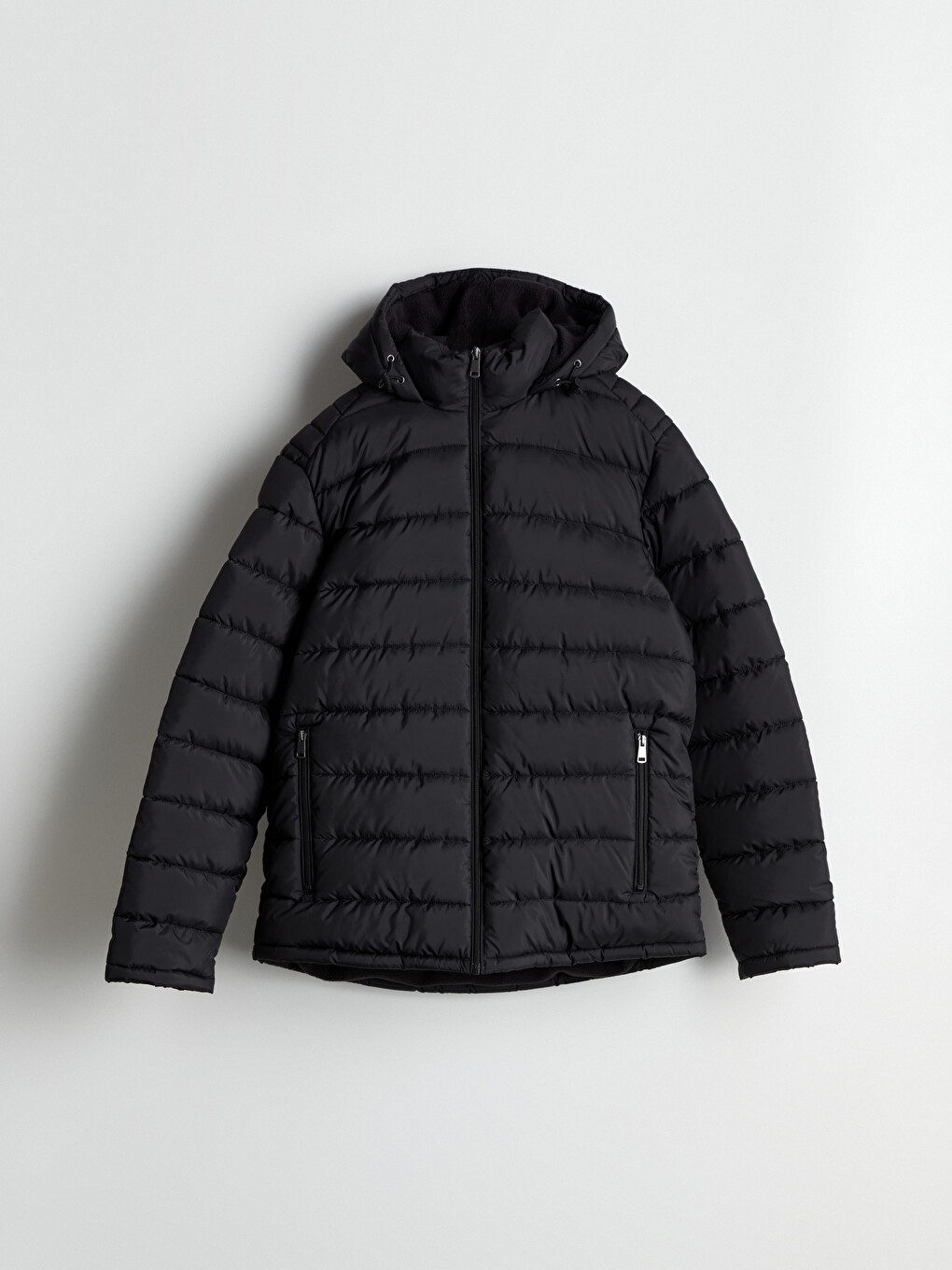 Standard Fit Hooded Men's Puffer Coat-5