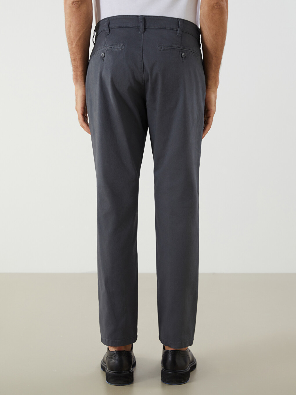 Standard Fit Men's Chino Trousers-8