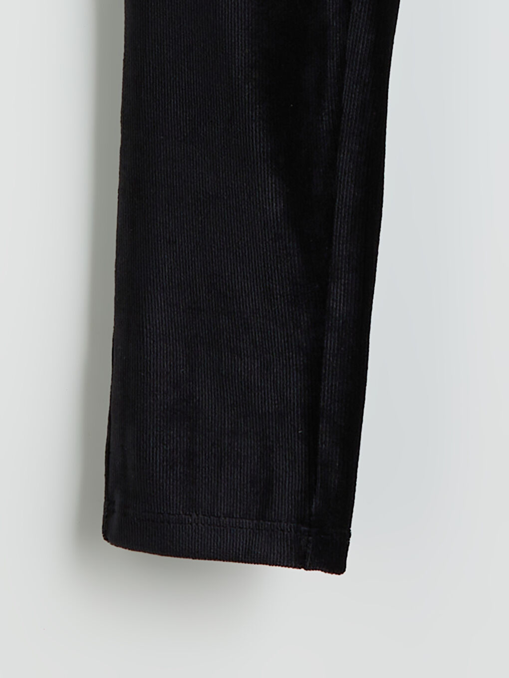 Elasticated Waist Velvet Girls' Leggings-2