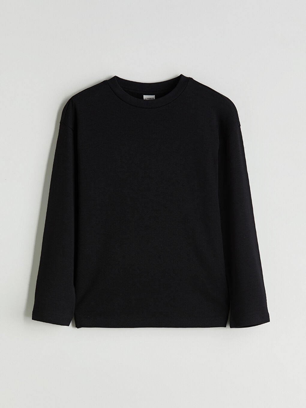 LCW Kids Crew Neck Basic Long Sleeve Boys' T-Shirt -W33004Z4-CVL