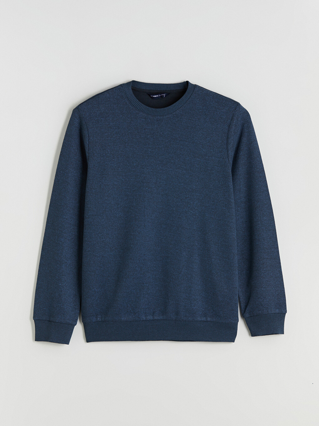 Crew Neck Long Sleeve Men's Sweatshirt-4