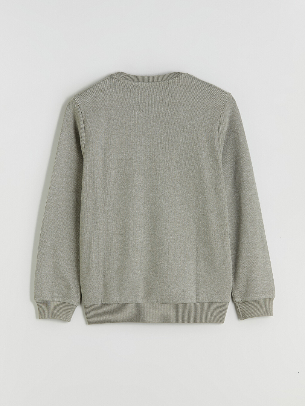 Crew Neck Long Sleeve Men's Sweatshirt-5