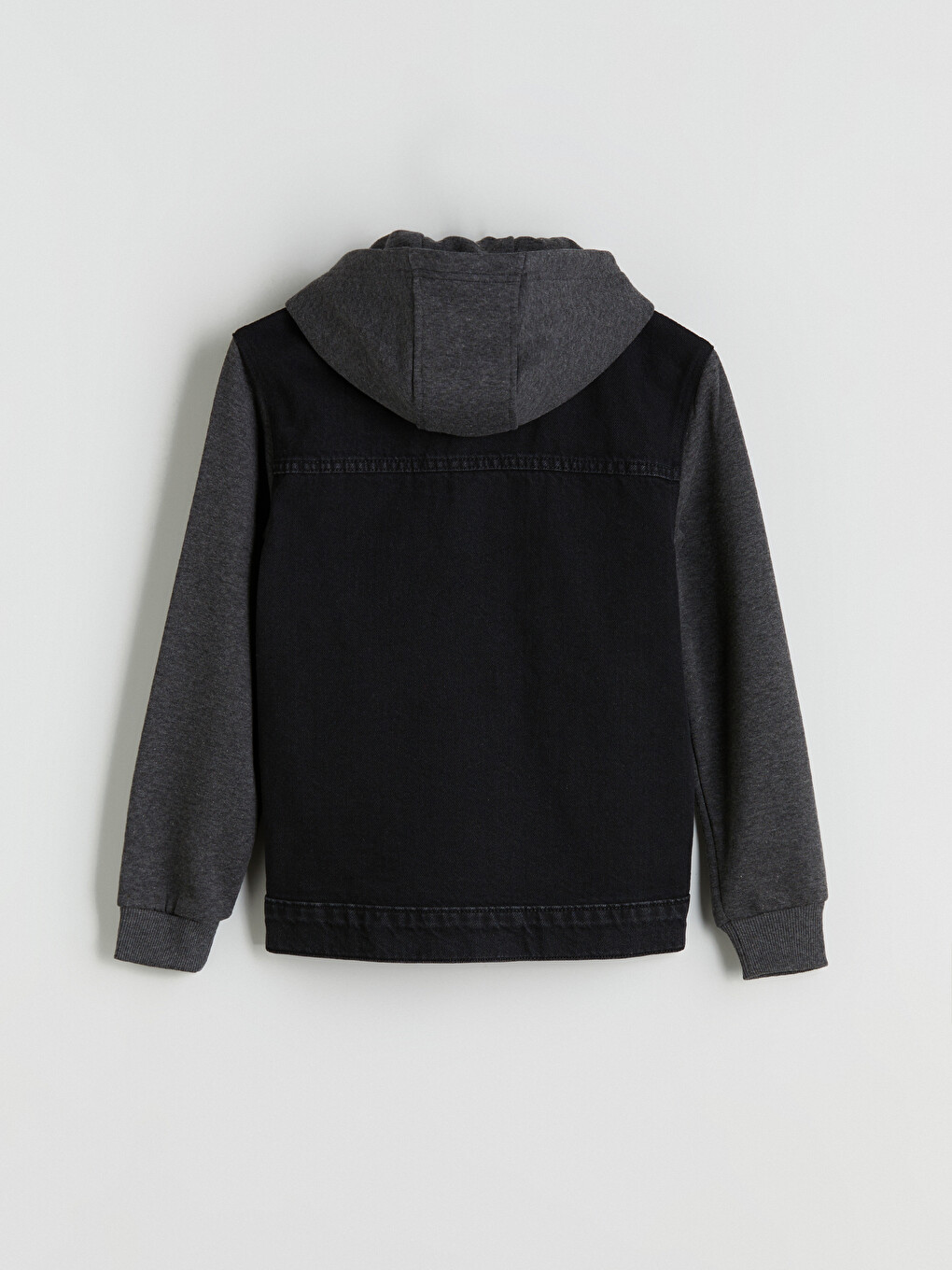 Hooded Boys' Denim Jacket-4