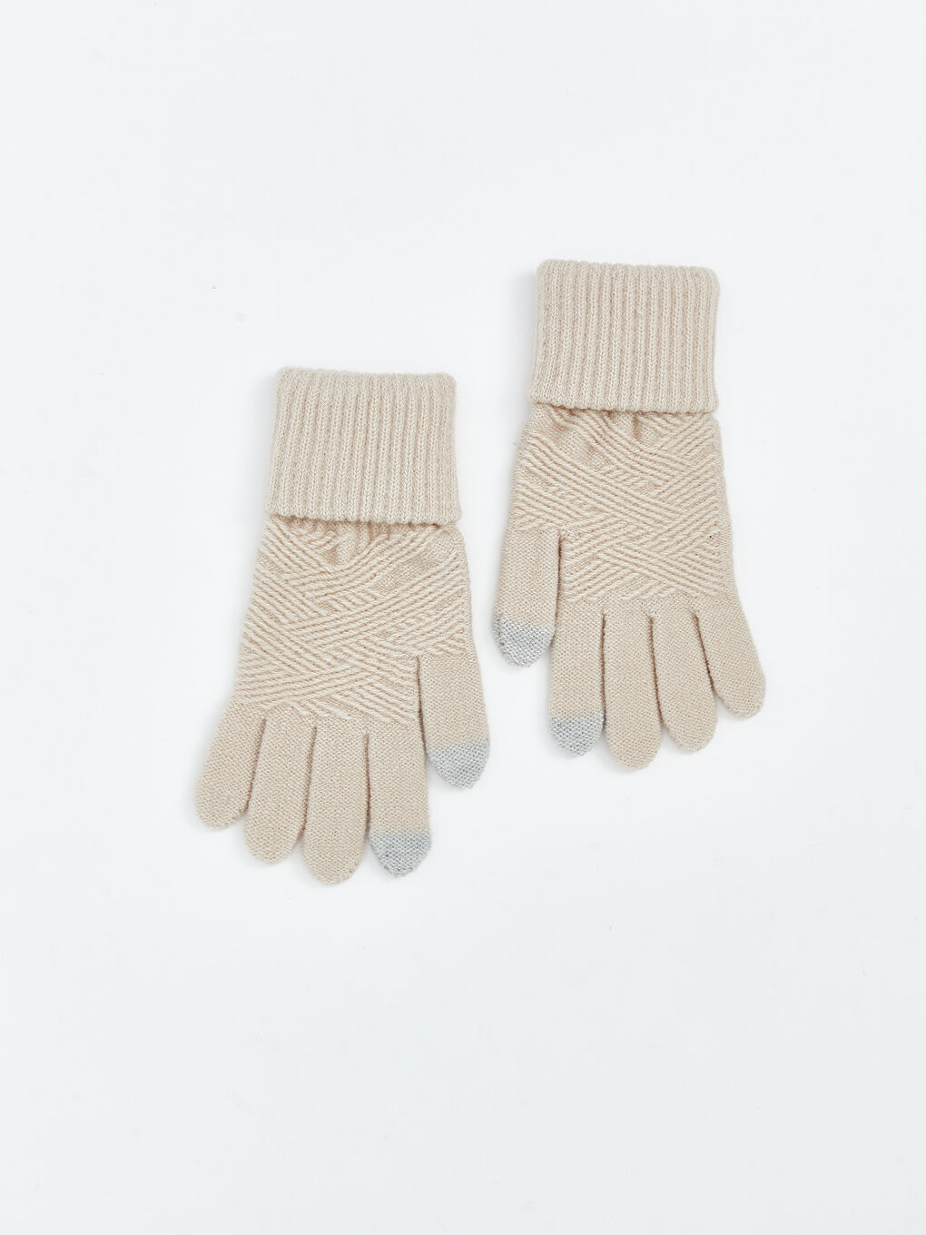 LCW ACCESSORIES Γάντια Γυναικεία Με Λεπτομέρειες Αφής -W34607Z8-D5R