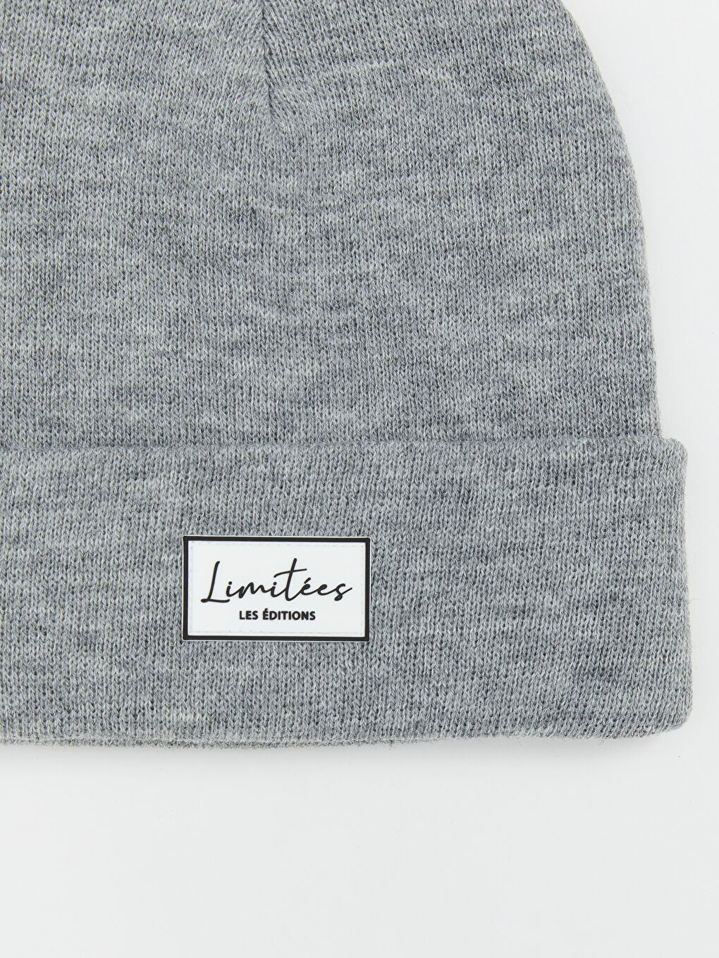 Men's Label Printed Knitwear Beanie-3