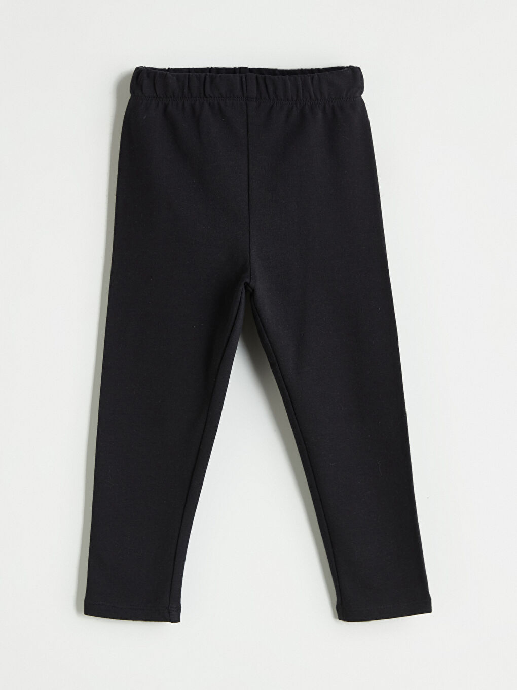 Kahverengi Beli Lastikli Basic Kız Bebek Tayt