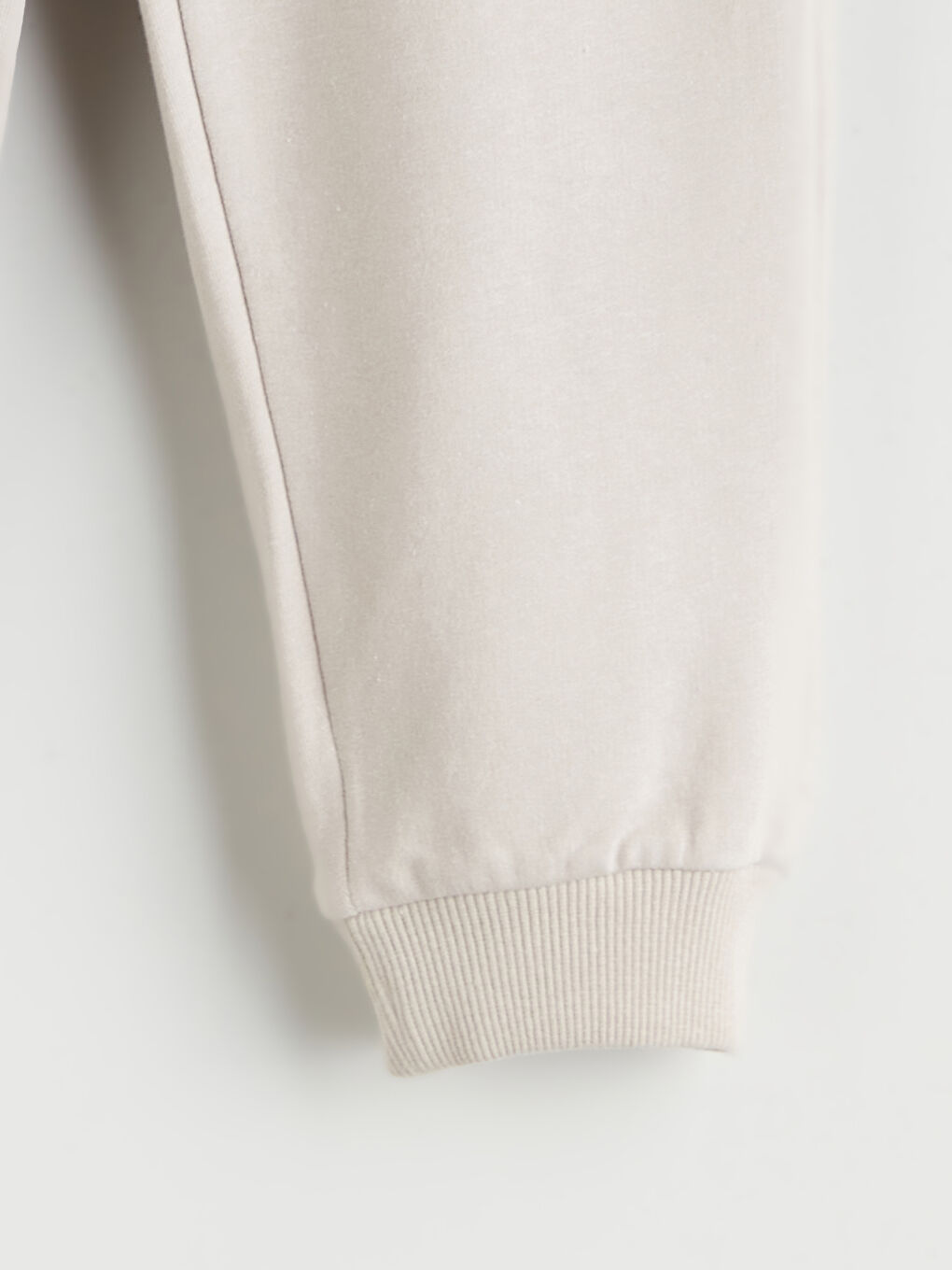 Gri Bisiklet Yaka Uzun Kollu Baskılı Erkek Bebek Sweatshirt ve Eşofman Alt 2'li Takım-5