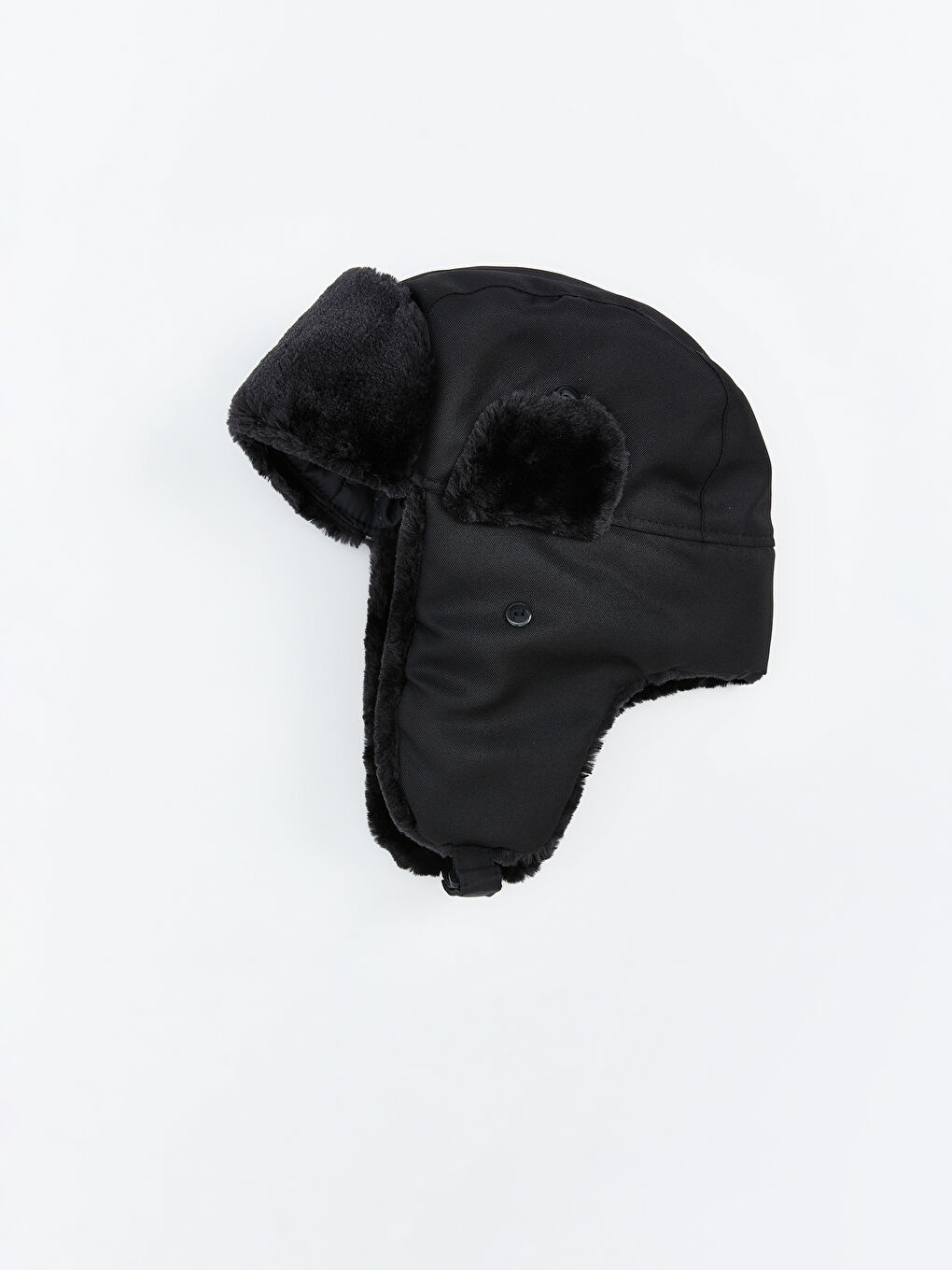 Fur Detailed Men's Ski Hat-2
