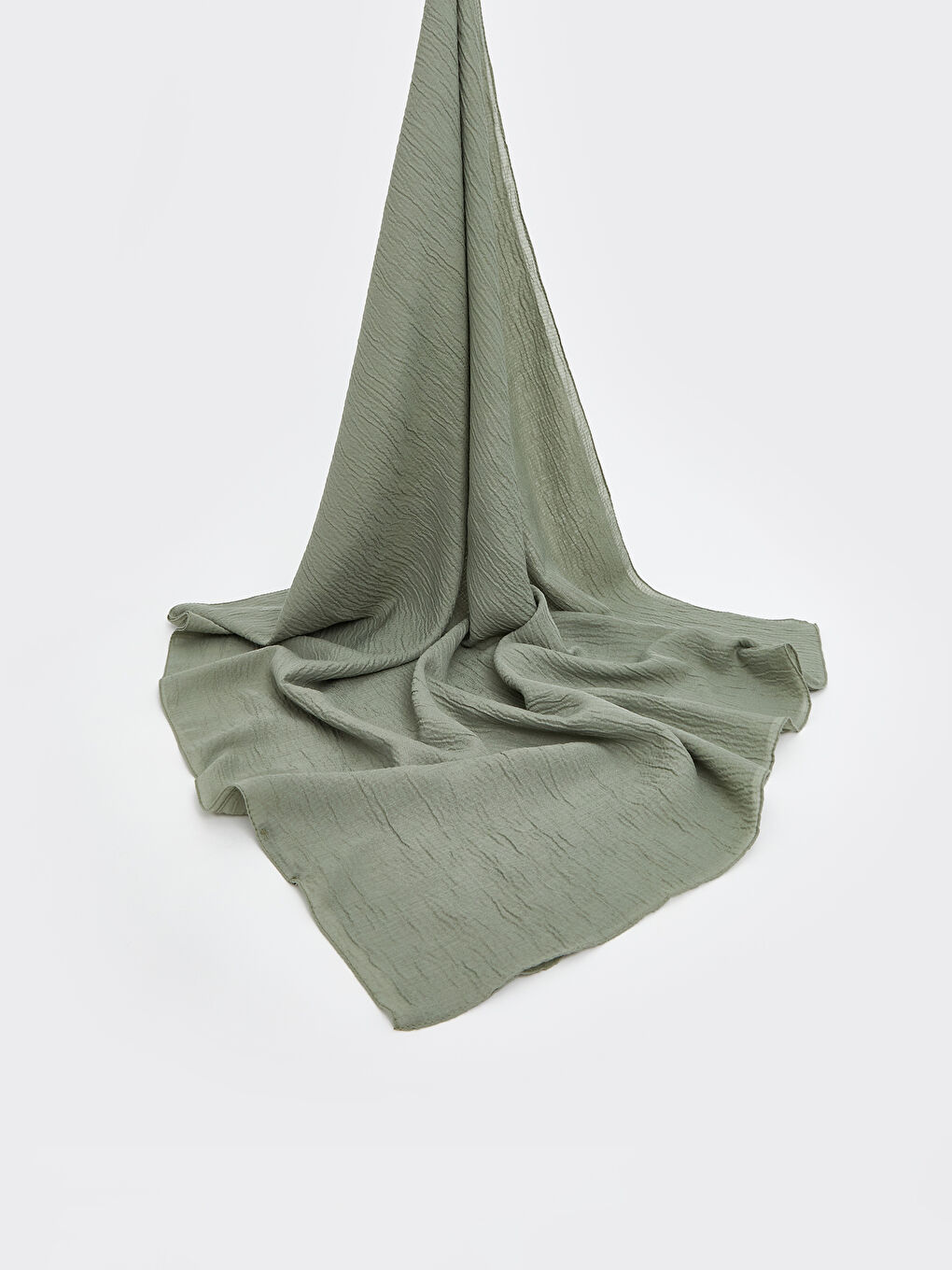 Yeşil Kadın Dokuma Şal