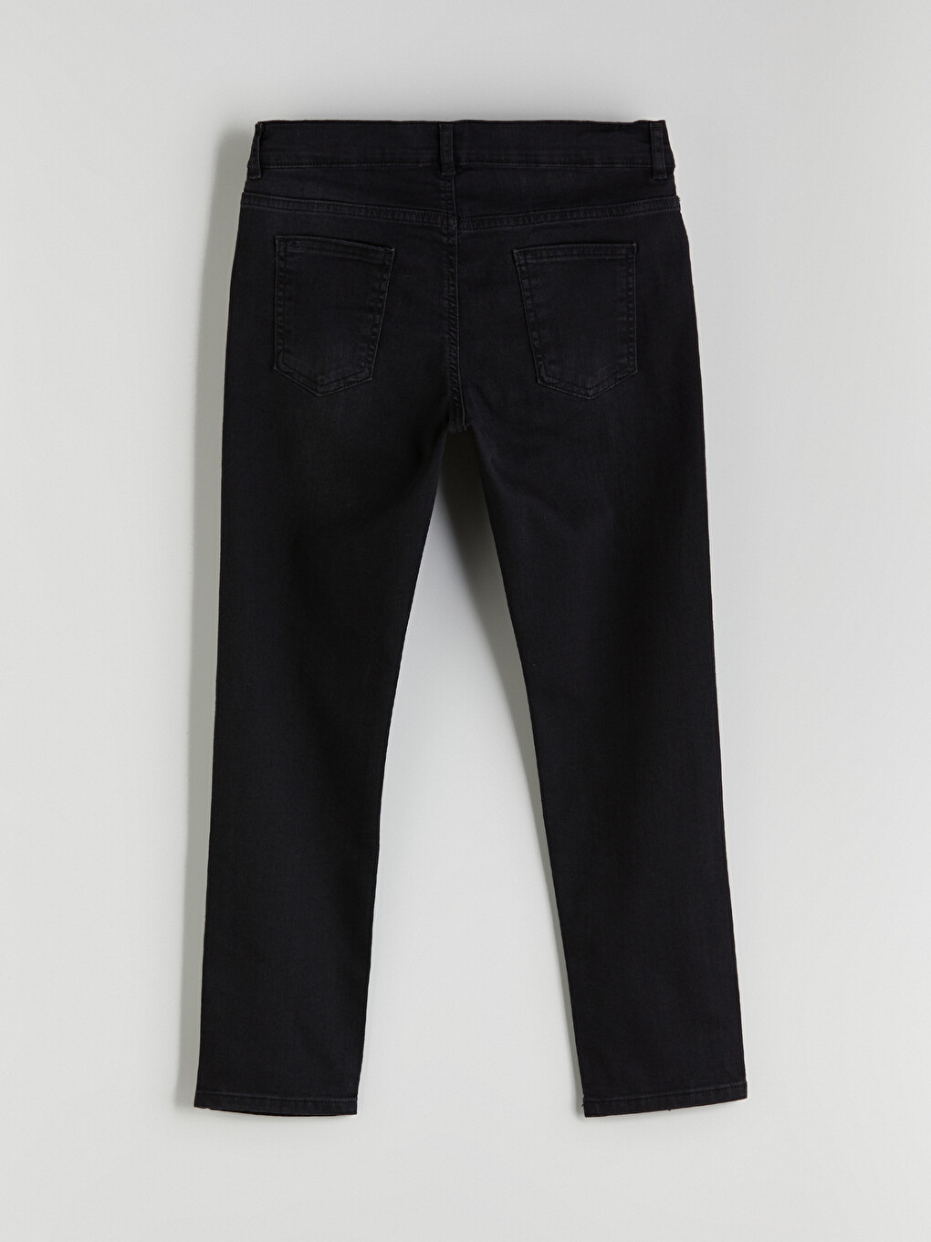 Adjustable Elastic Waist Boys' Jeans-3