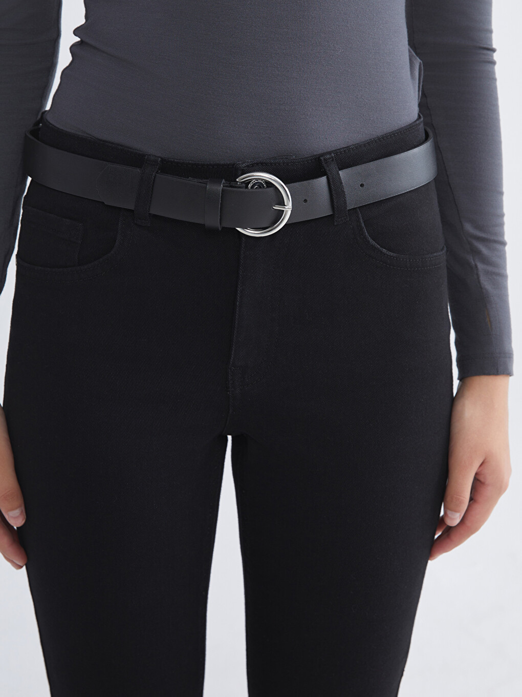 Siyah Mercury Skinny Fit Kadın Jean Pantolon-2
