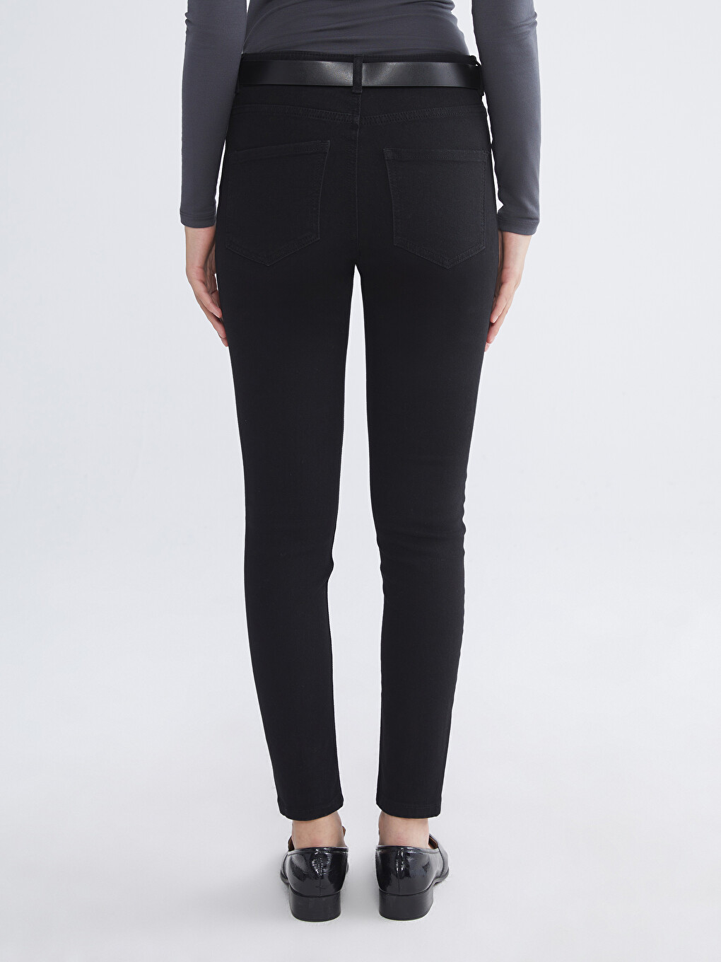Siyah Mercury Skinny Fit Kadın Jean Pantolon-3