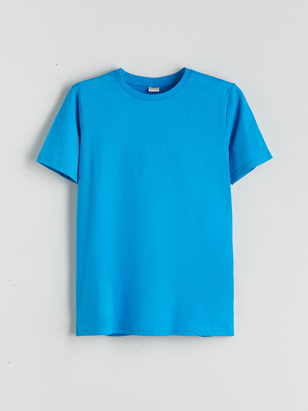 Crew Neck Basic Short Sleeve Boys' T-shirt-2