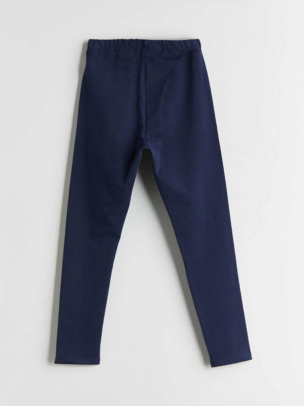 Elastic Waist Basic Girls' Leggings-3