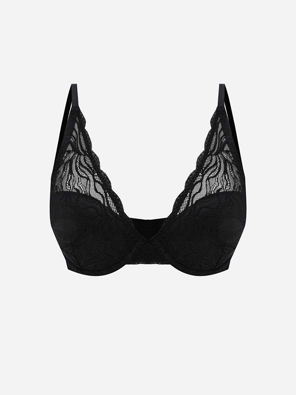 Žični brushalter bez postave od čipke za majice