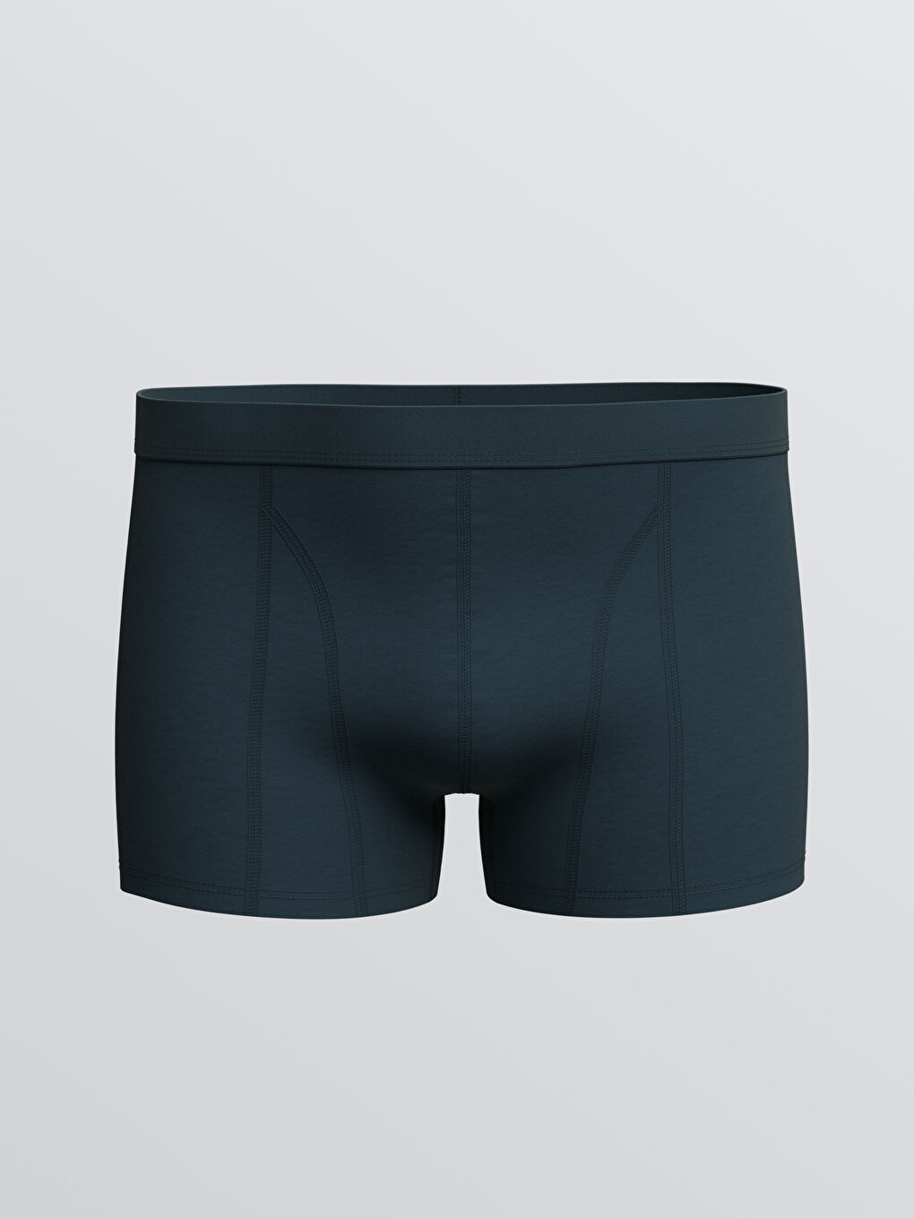 Bordo Standart Kalıp Pamuklu Esnek Erkek Boxer 3'lü-6