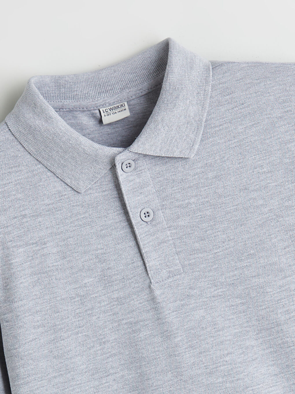 Polo Neck Boys' T-Shirt -W41085Z4-LAL