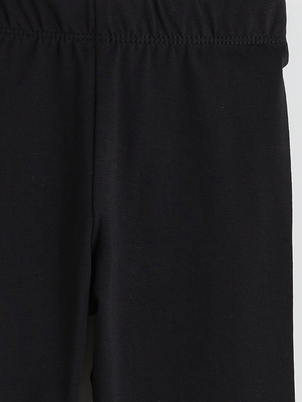 Elastic Waist Baby Girl Basic Leggings-4