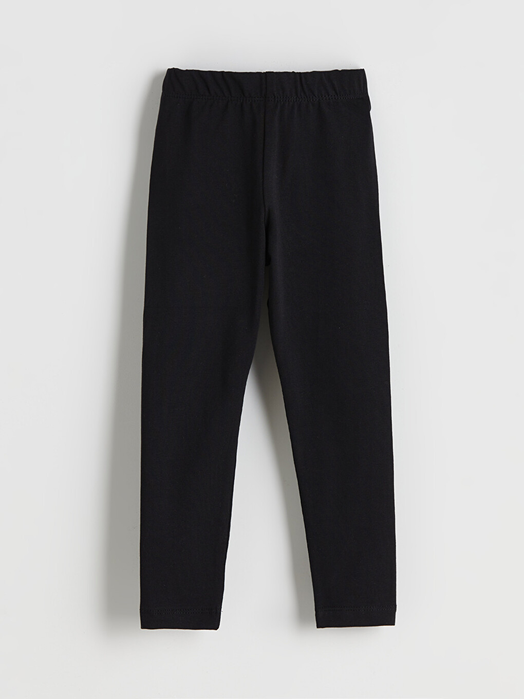 Elastic Waist Baby Girl Basic Leggings-1