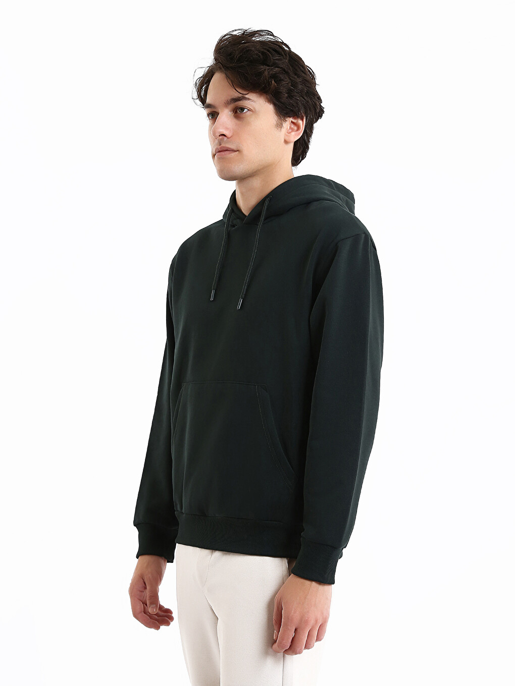 Long Sleeve Men's Thick Hoodie-3