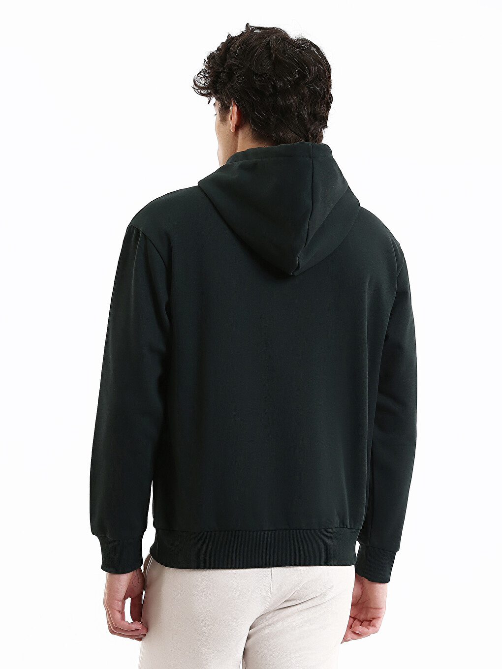 Long Sleeve Men's Thick Hoodie-4