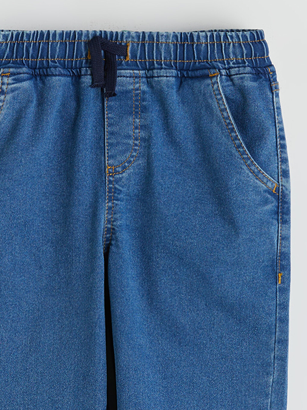 Jeans-jogginghose Für Jungen Mit Elastischem Bund-2