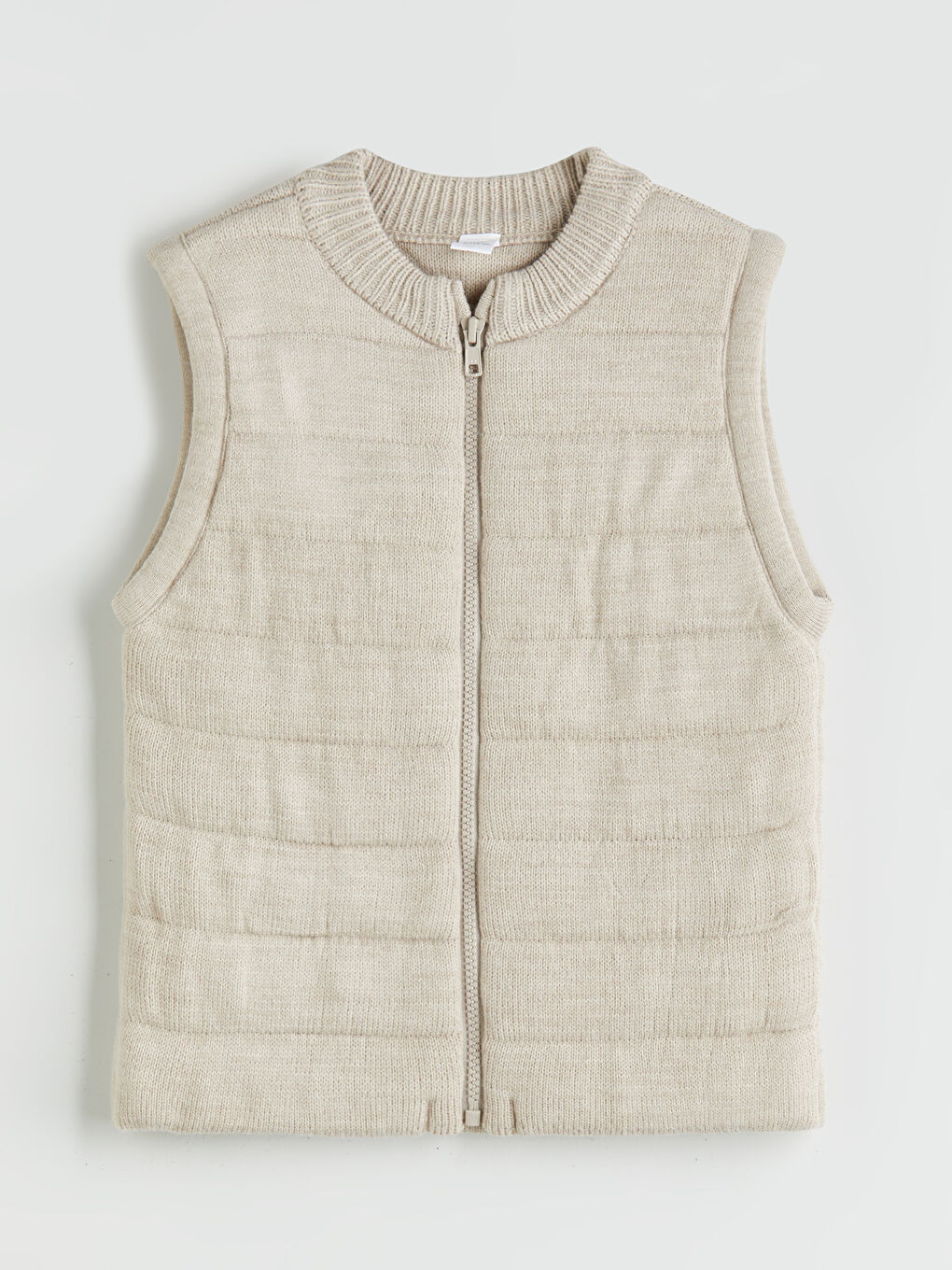 LCW Kids Crew Neck Boys' Zipped Waistcoat -W43051Z1-L8Q