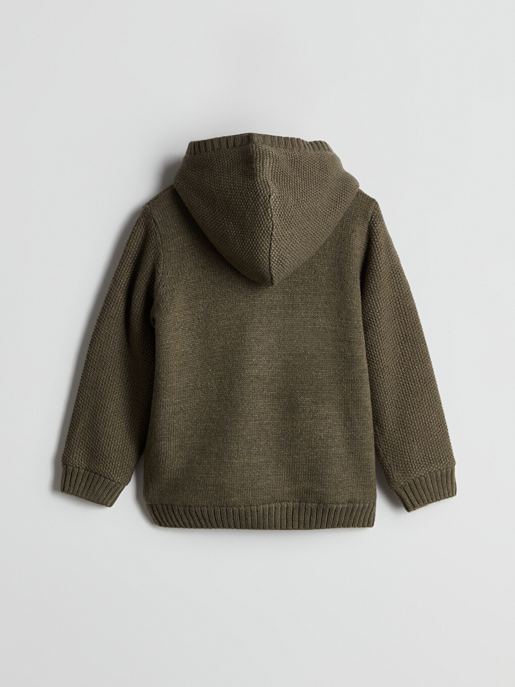 Hooded Baby Boys' Knitwear Cardigan-4