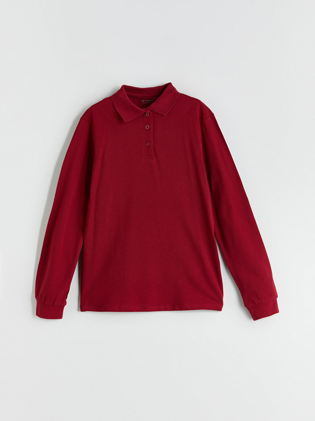 Polo Neck Girls' T-Shirt -W43432Z4-HQG