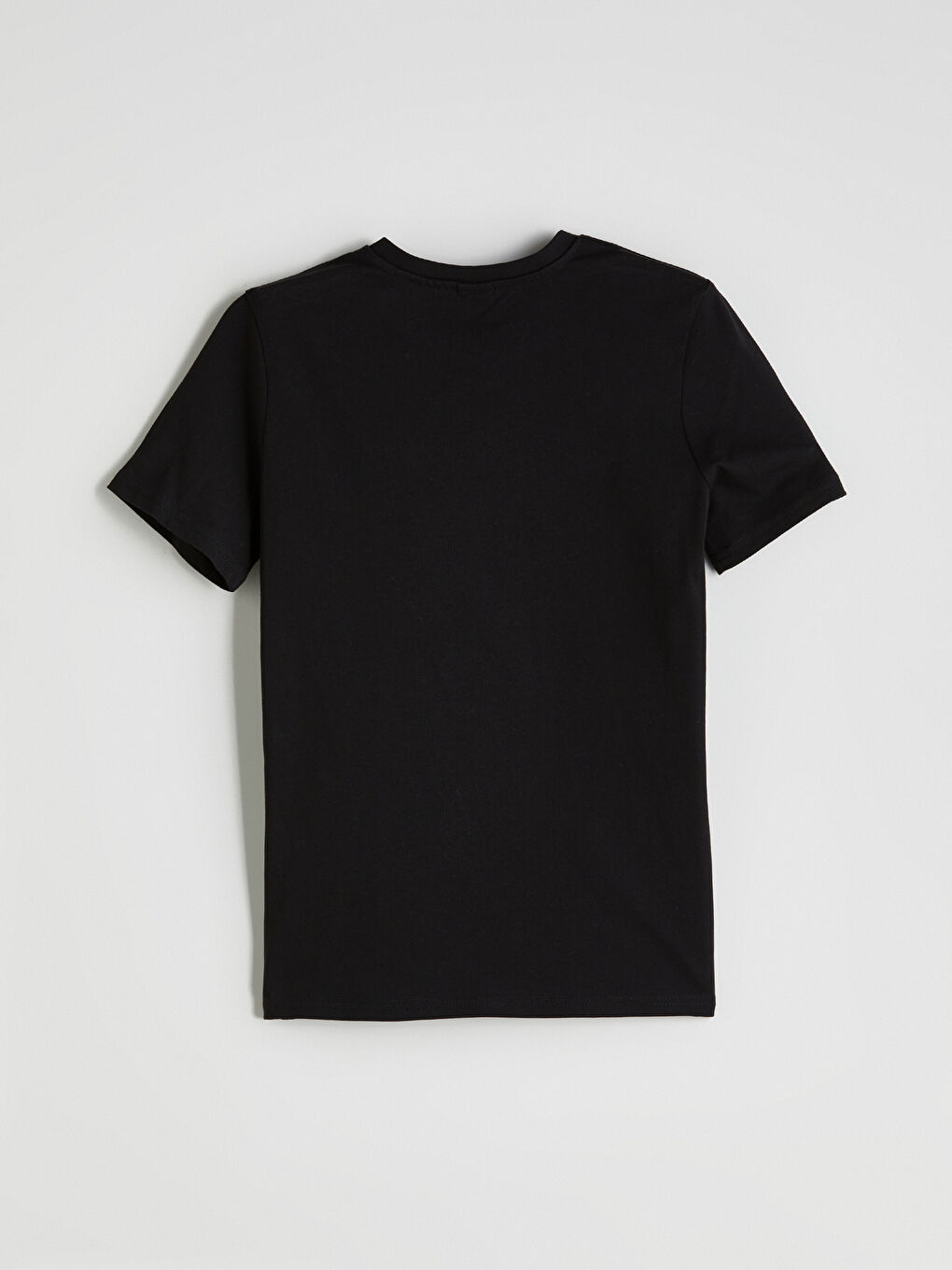 Crew Neck Basic Short Sleeve Boys' T-Shirt -W43464Z4-CVL