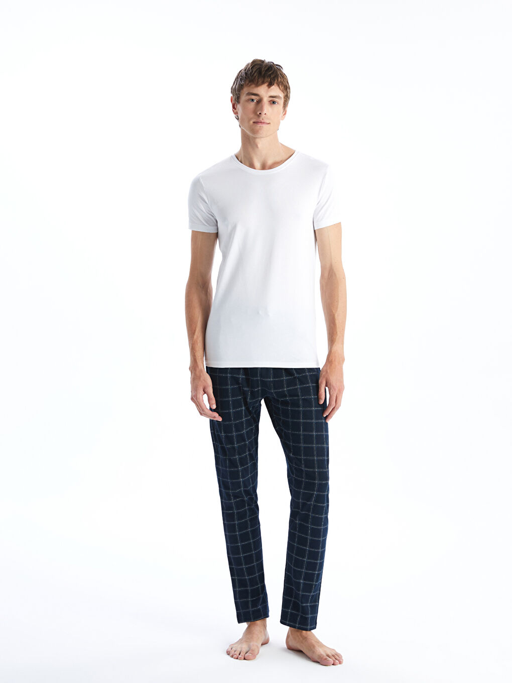 Crew Neck Jersey Men's Vest -W43848Z8-VC4