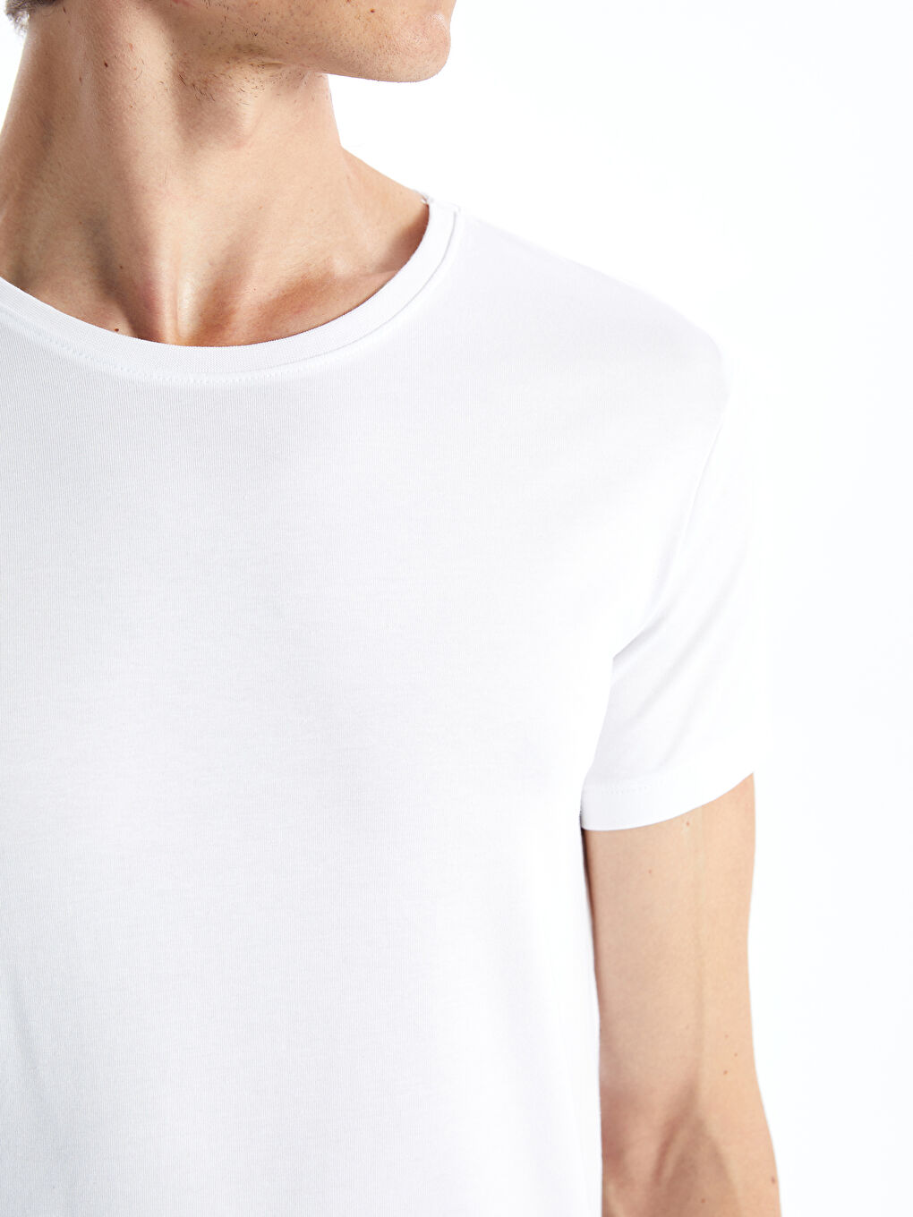 Crew Neck Jersey Men's Vest -W43848Z8-VC4
