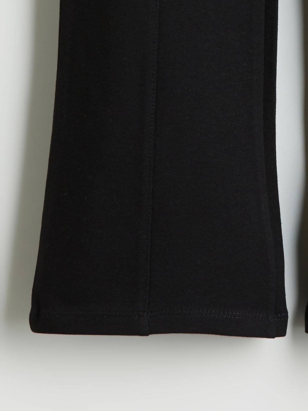 Elasticated Waist Girls' Flared Leg Leggings-1